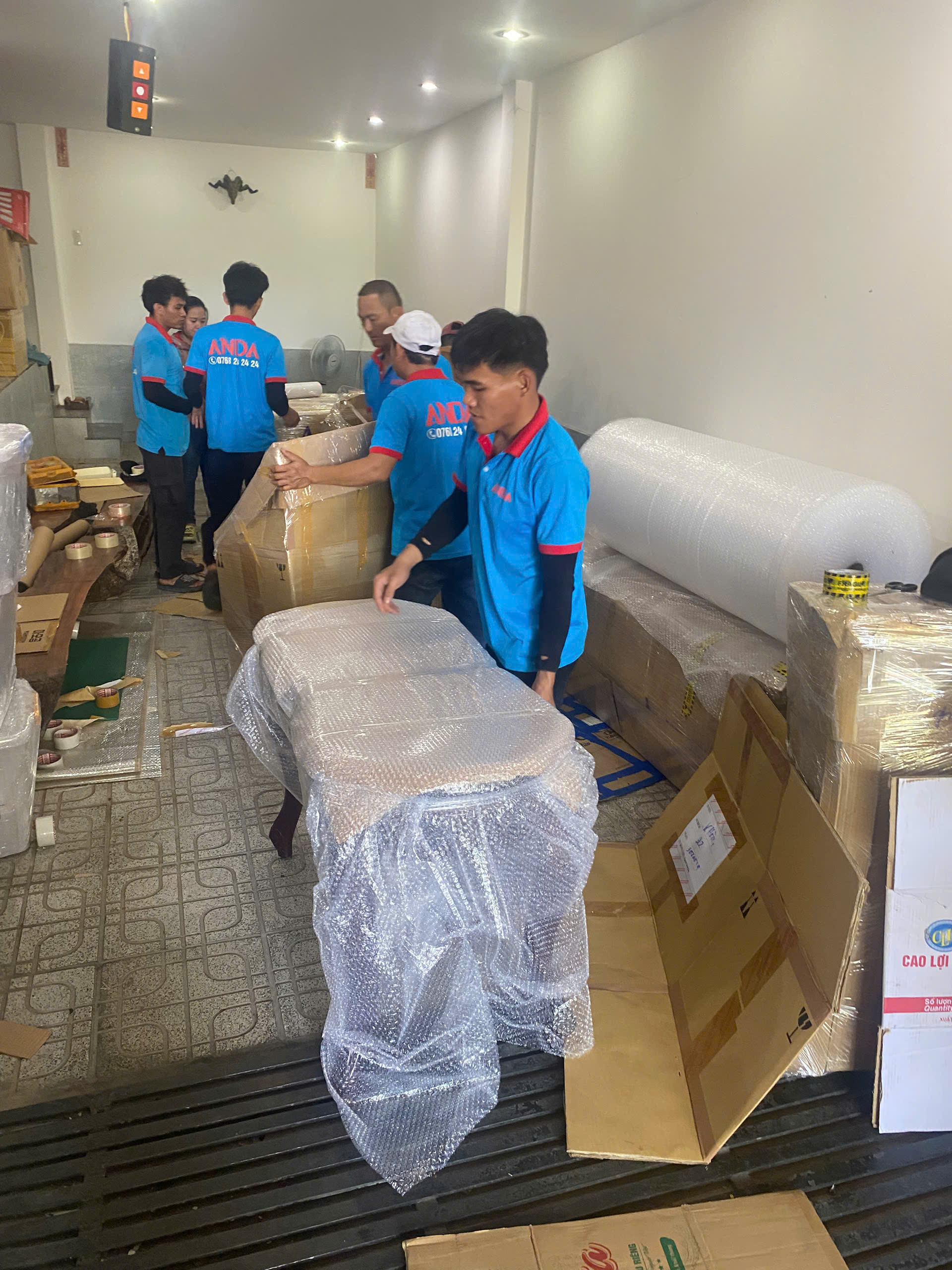 Dịch vụ chuyển nhà đi các tỉnh trọn gói cùng Anda