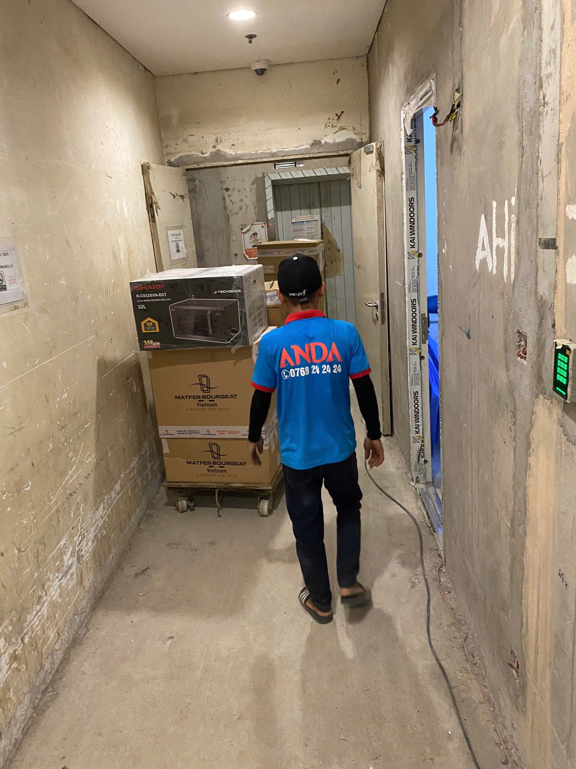 chuyển kho xưởng Khánh Hòa tại Anda